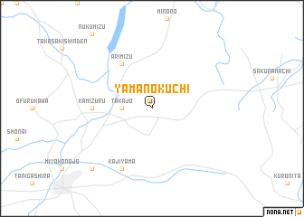 map of Yamanokuchi