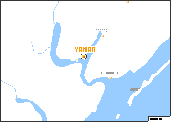 map of Yaman