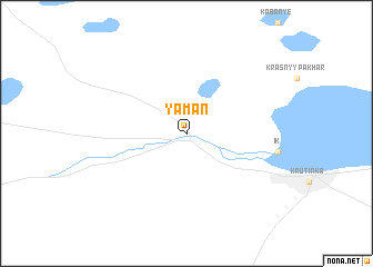 map of Yaman