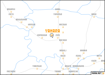 map of Yamara
