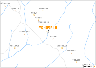 map of Yamasela