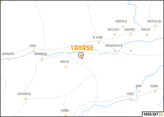 map of Yamase