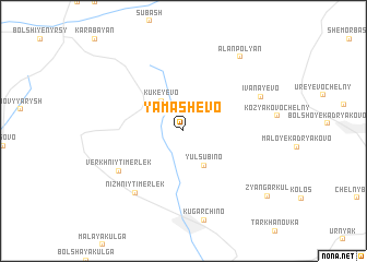 map of Yamashevo