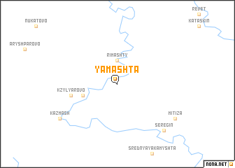 map of Yamashta