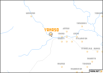 map of Yamaso