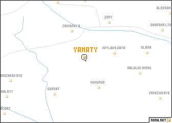 map of Yamaty