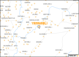 map of Yamawabli