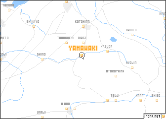 map of Yamawaki