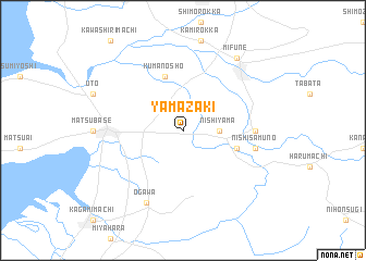 map of Yamazaki