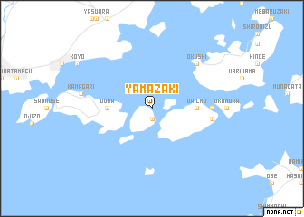 map of Yamazaki