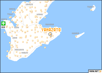 map of Yamazato
