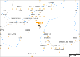 map of Yama