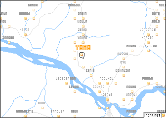 map of Yama