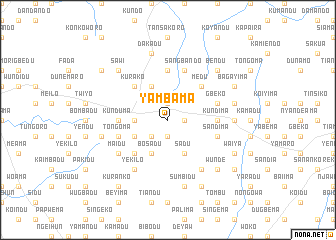 map of Yambama