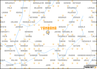 map of Yambama