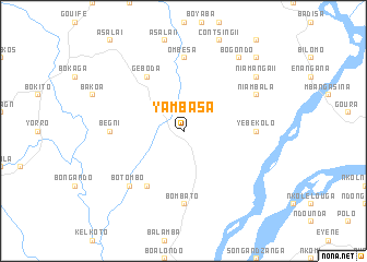 map of Yambasa