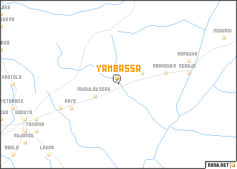 map of Yambassa