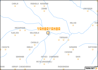 map of Yambayamba