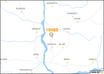 map of Yamba