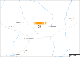 map of Yambela