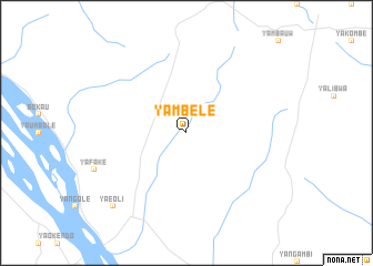 map of Yambele