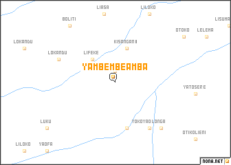 map of Yambembeamba