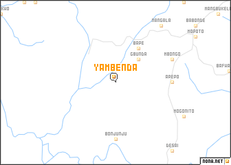 map of Yambenda