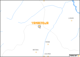 map of Yambendja
