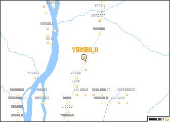 map of Yambili I