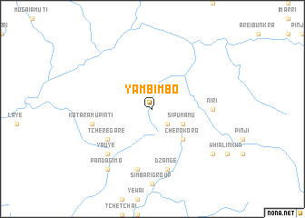 map of Yambimbo