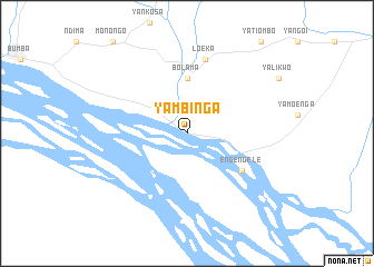 map of Yambinga