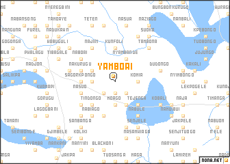 map of Yamboai