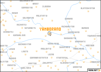 map of Yamborano