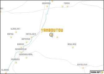 map of Yamboutou