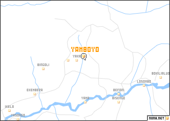 map of Yamboyo