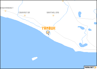 map of Yambuk