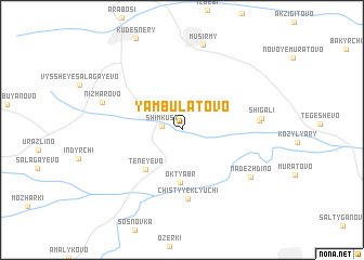 map of Yambulatovo