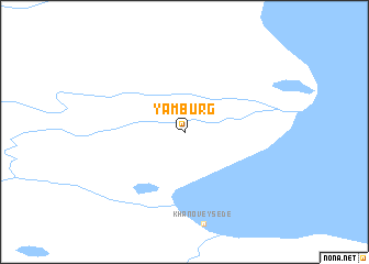 map of Yamburg