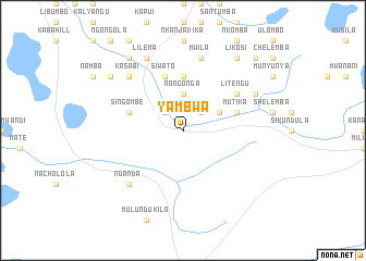 map of Yambwa