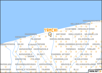 map of Yamchī