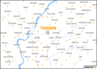map of Yameama