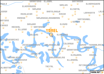 map of Yamel