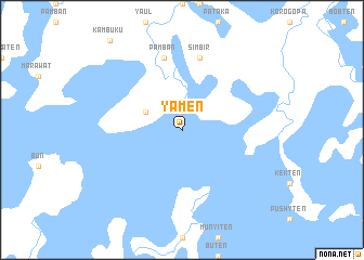 map of Yamen