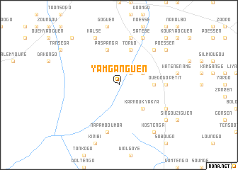 map of Yamganguen