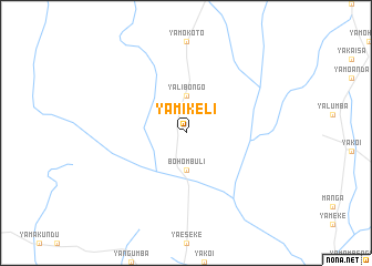 map of Yamikeli