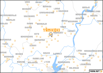 map of Yamikoki