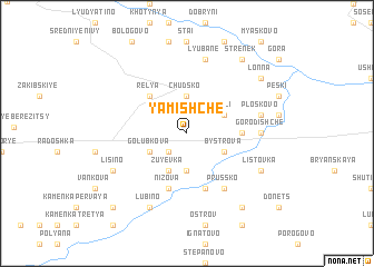 map of Yamishche