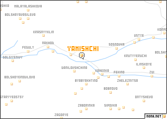 map of Yamishchi