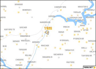 map of Yami