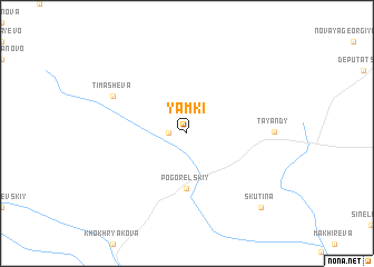 map of Yamki